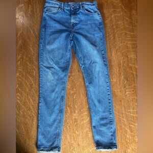 Topshop Blue Skinny Jeans Classic Style
